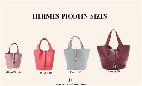 hermes picotin micro size|hermes picotin 18cm.